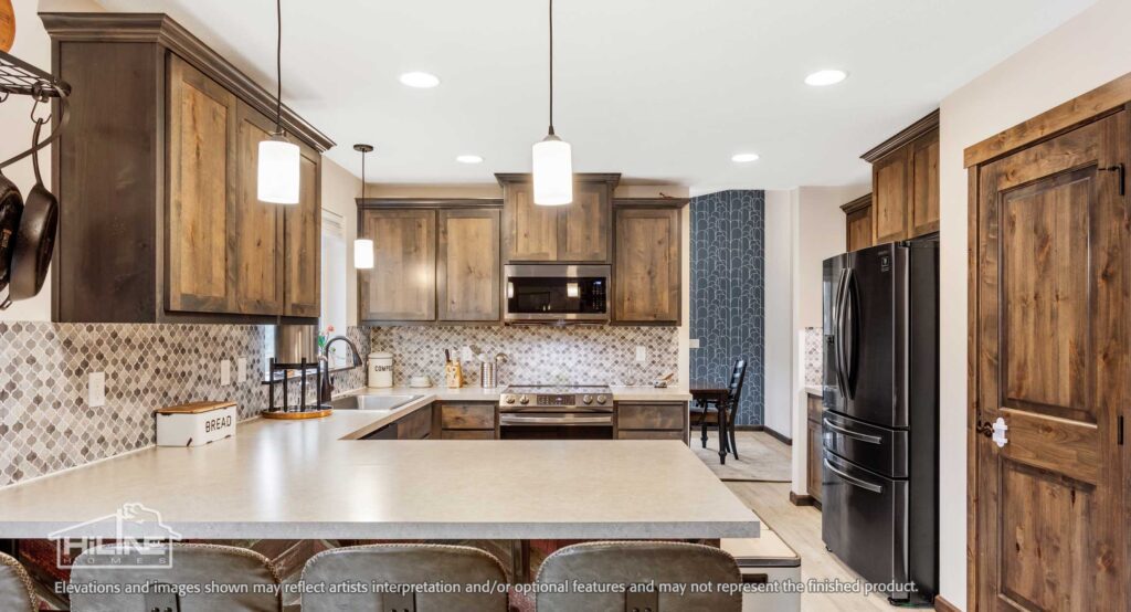 Home Plan 2345 kitchen.