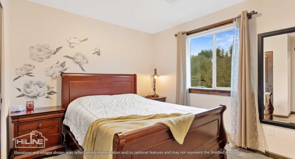 Home Plan 2345 bedroom.