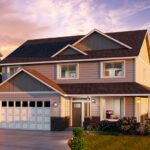 Home Plan 2373 enhanced elevation.