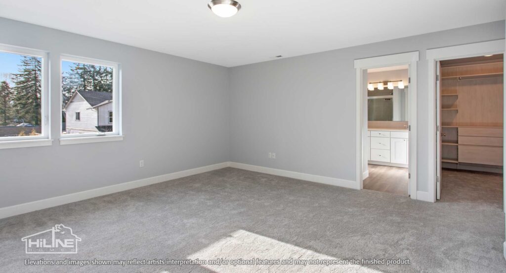 Home Plan 2373 primary suite.