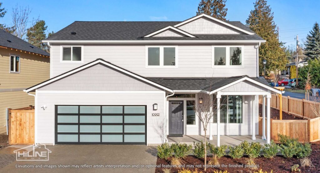 Home Plan 2373 front exterior.