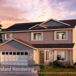 Home Plan 2373 standard elevation.