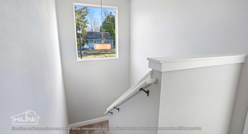 Home Plan 2373 stairs.