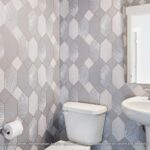 Home Plan 2373 powder bath.