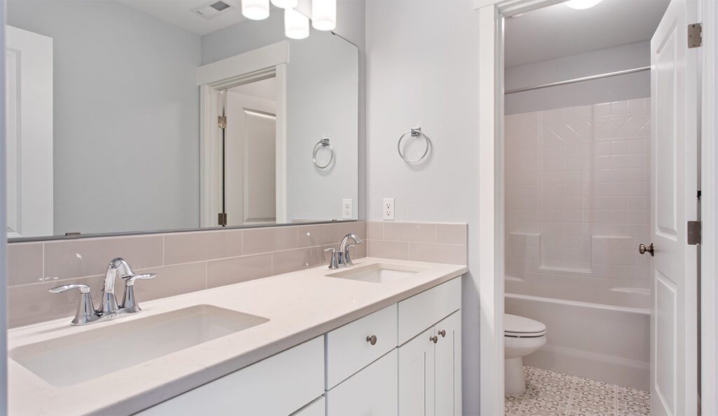 Bathroom of home plan 2373.