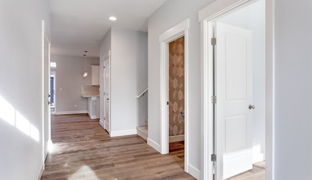 Entrance of home plan 2373.