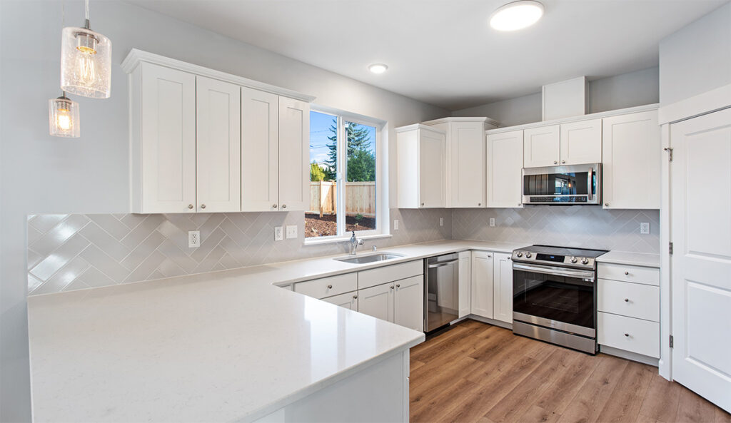 Kitchen in home plan 2373.