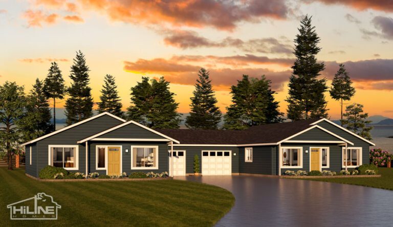 Home Plan 2400 standard elevation.