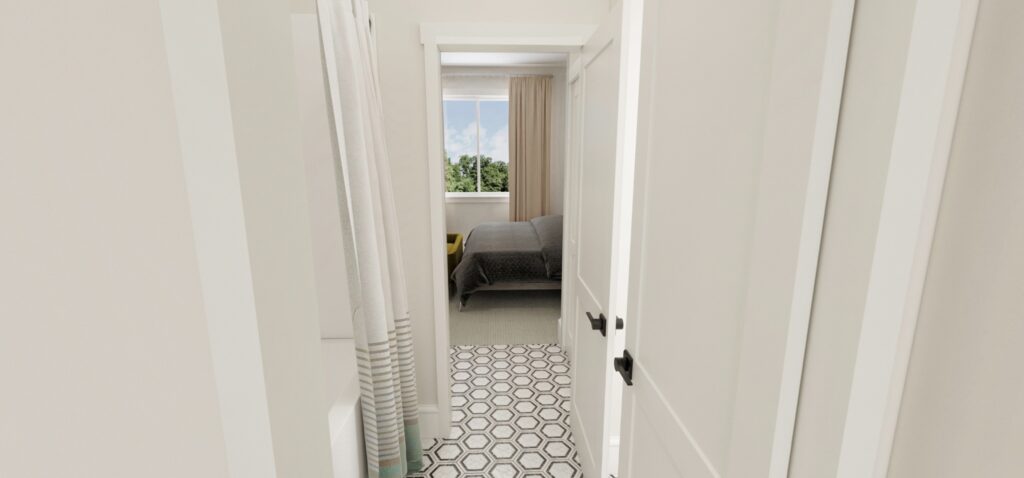 Home Plan 2443 bath.