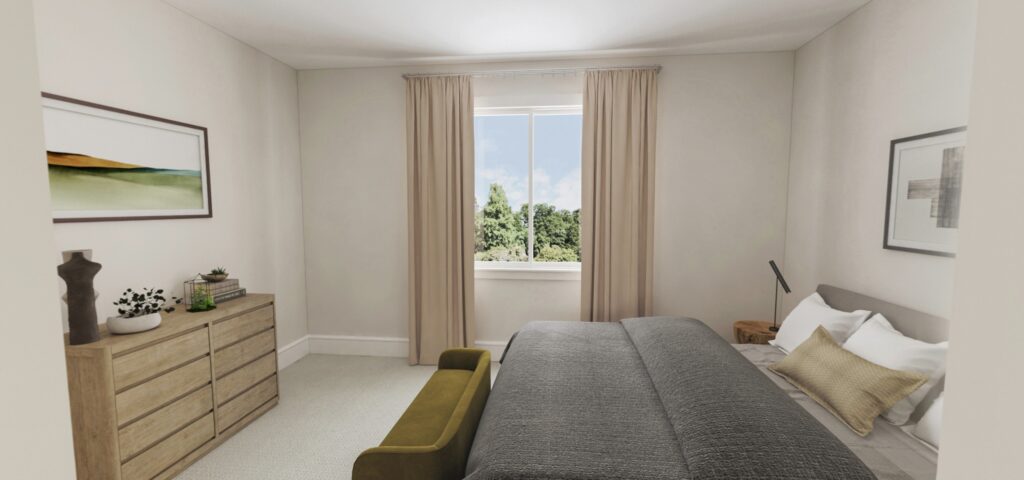 Home Plan 2443 bedroom 2.