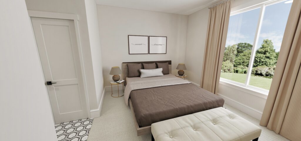 Home Plan 2443 bedroom 3.