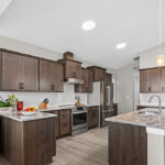 Custom kitchen in home build located in Scappoose, Oregon.