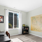 Office room in custom home plan 2443.