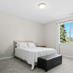 Bedroom 1 in custom home plan 2443.