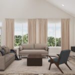 Home Plan 2443 great room.