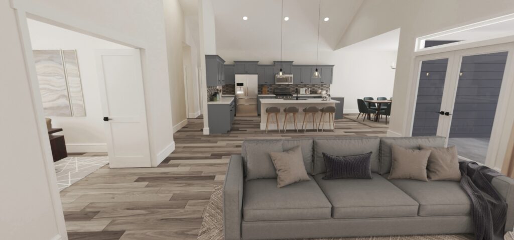 Home Plan 2443 kitchen.