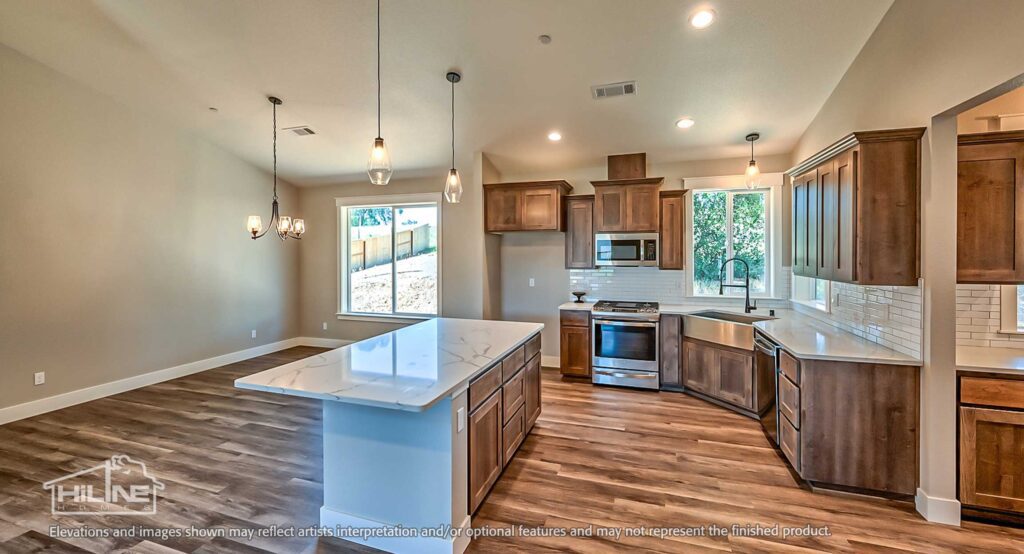 Home Plan 2576 kitchen.