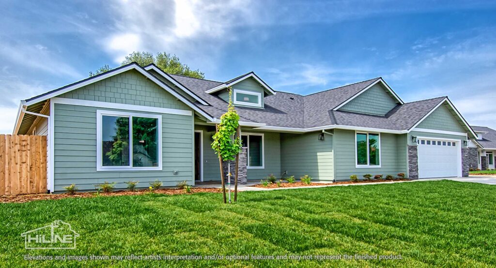 Home Plan 2576 front exterior.