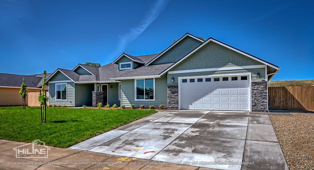 Home Plan 2576 front exterior.