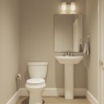 Home Plan 2576 powder bath.