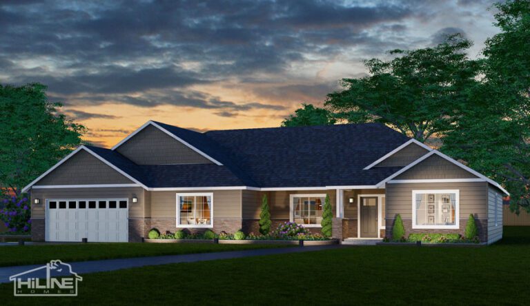 Home Plan 2576 optional elevation.