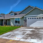 Custom exterior of home plan 2576.