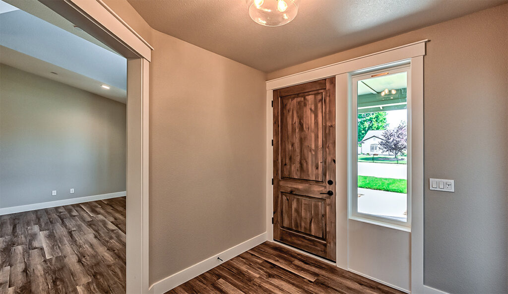 Foyer in home plan 2576.
