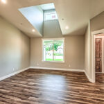 Great room with custom dormer window.