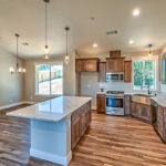 Custom kitchen in home plan 2576.