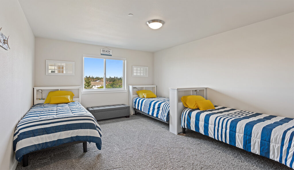 Bedroom 2 in home plan 3072.