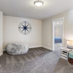 Flex space upstairs.