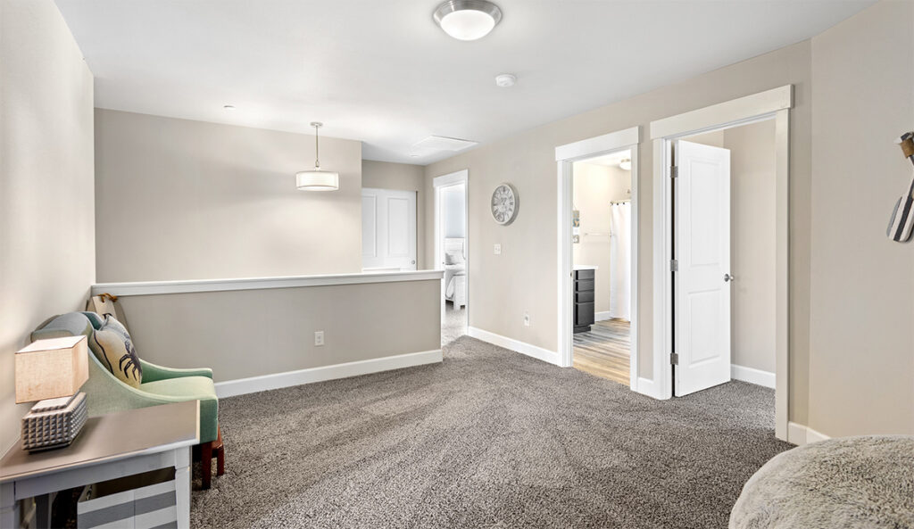 Bonus space upstairs.