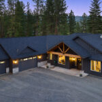 Custom Exterior of home plan 3295.