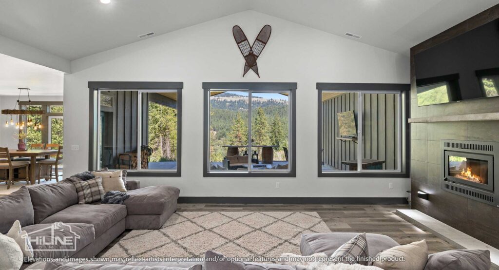 Home Plan 3295 Great Room.