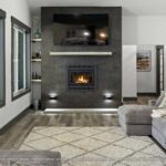 Home Plan 3295 Great room.