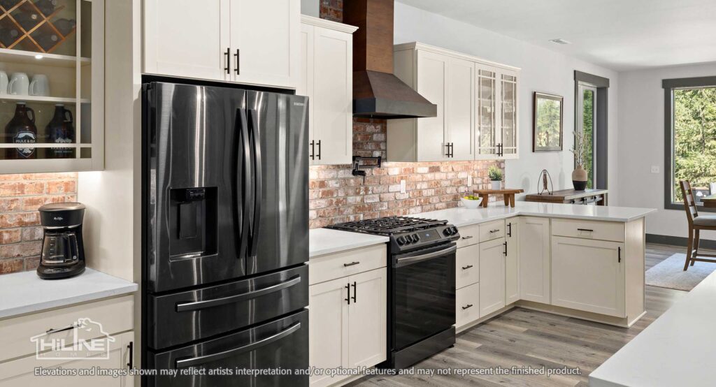 Home Plan 3295 kitchen.