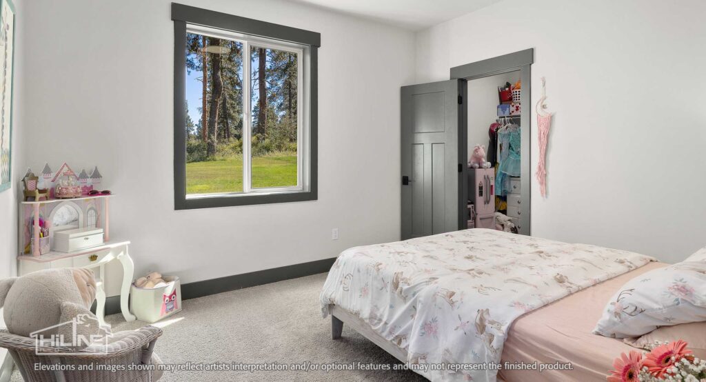 Home Plan 3295 dedroom.