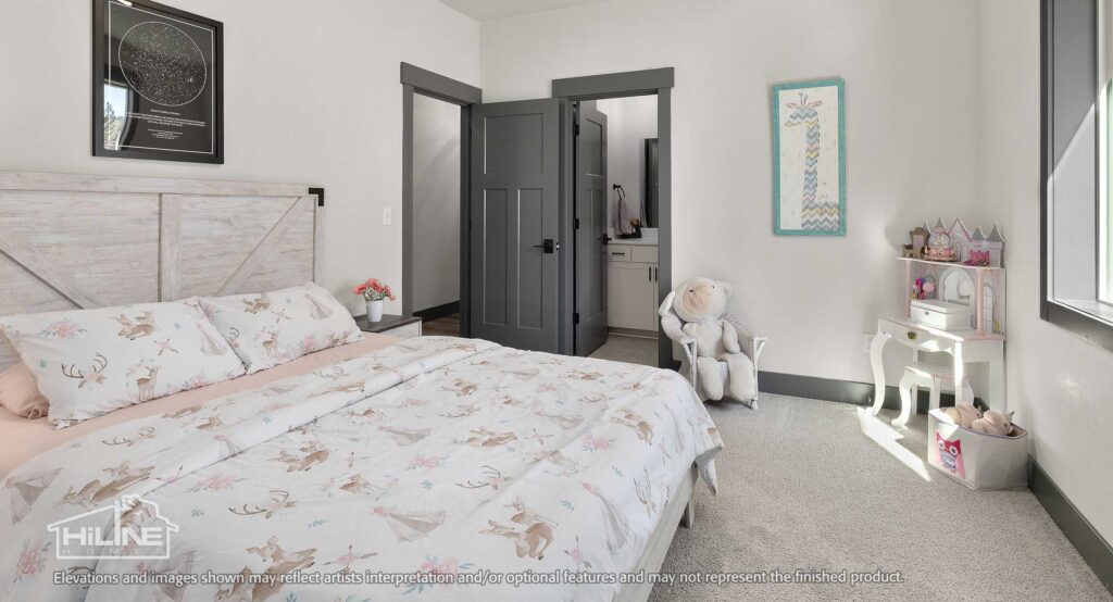 Home Plan 3295 bedroom.