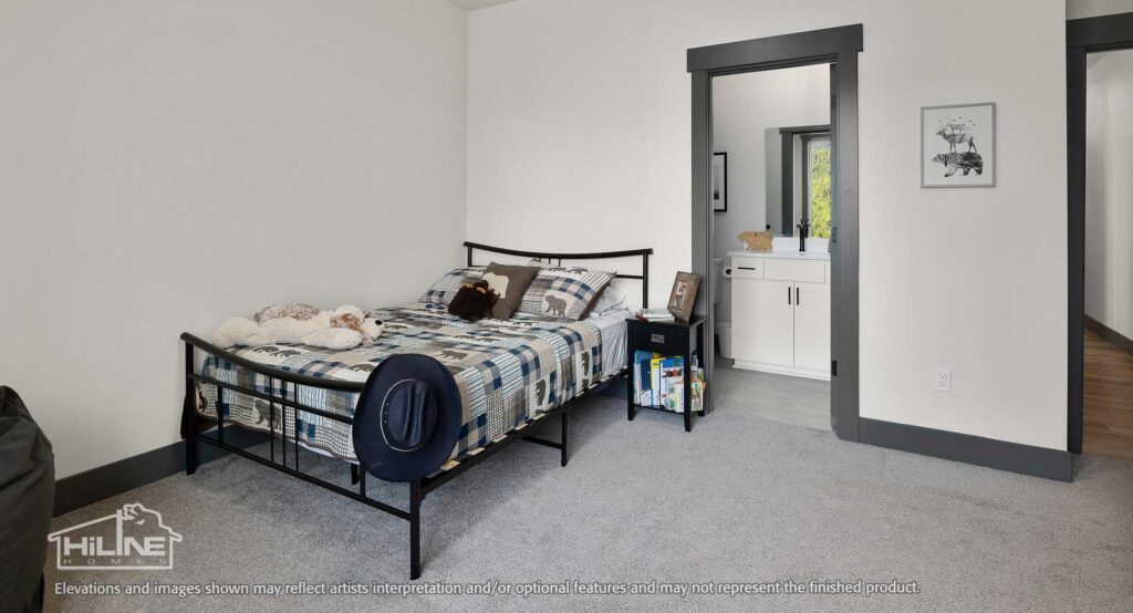 Home Plan 3295 bedroom.