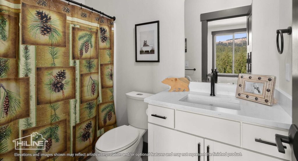 Home Plan 3295 bathroom.