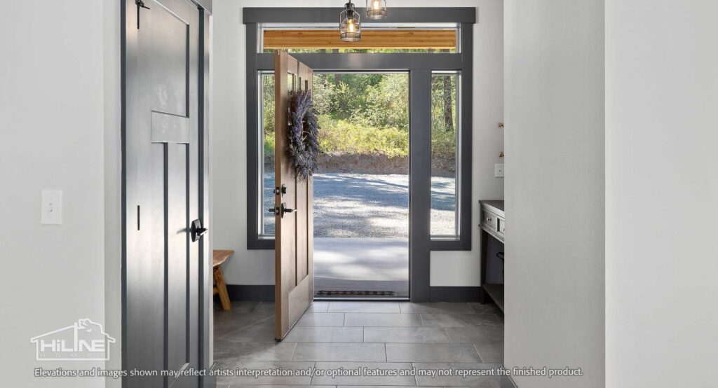 Home Plan 3295 foyer.