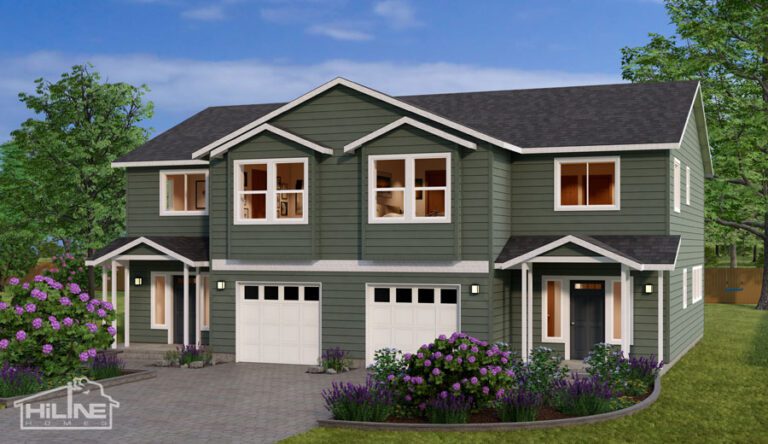 Home Plan 3322 standard elevation.