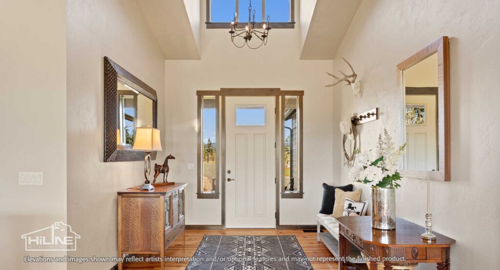 Home Plan 3464 foyer.