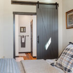 Attached bath to bedroom.