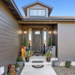 Custom dormer window on home plan 3464.