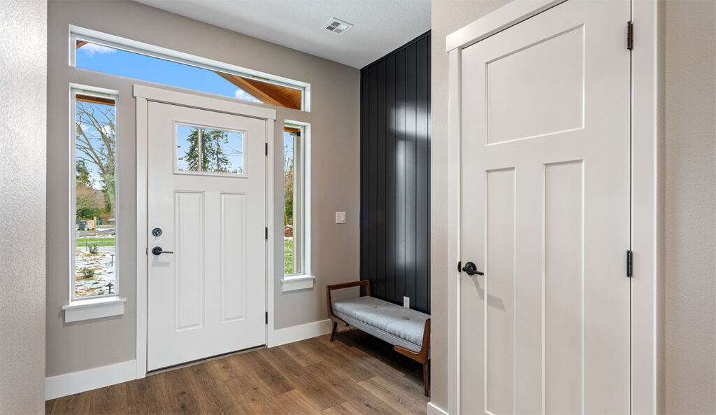 Foyer in home plan 3711.