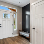 Foyer in home plan 3711.