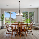 Dining room in home plan 3711.
