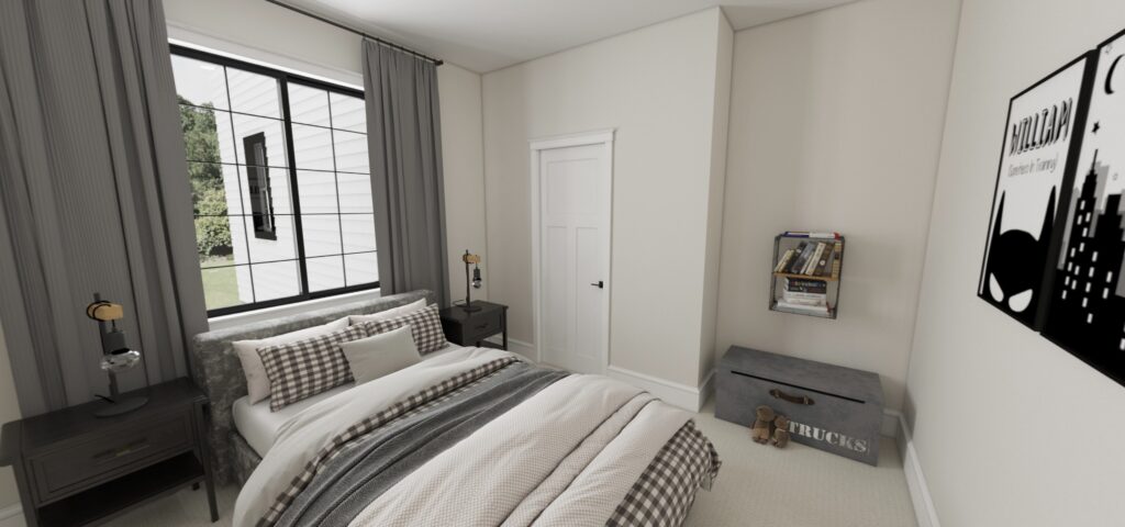 Home Plan 3711 bedroom 4.