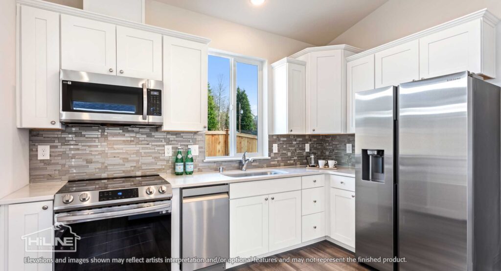 Home Plan 500A kitchen.